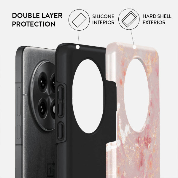 Burga OnePlus 13 Suojakuori Tough Golden Coral