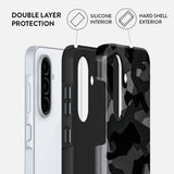 Burga Samsung Galaxy A26 Kuori Tough Night Black Camo