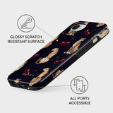 Burga iPhone 16e/iPhone 17e Tough MagSafe -suojakuori Cougar