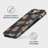 Burga iPhone 16e/iPhone 17e Tough MagSafe BFF -kuori