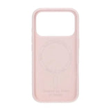 Rvelon iPhone 17 Pro Max Silikonikuori MagSafe Vaaleanpunainen
