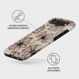 Burga iPhone Air Tough MagSafe -suojakuori Barely Yours