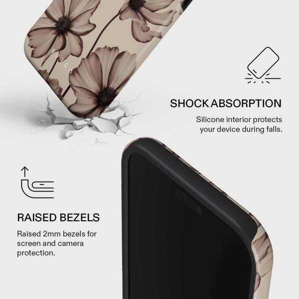 Burga iPhone Air Tough MagSafe -suojakuori Barely Yours
