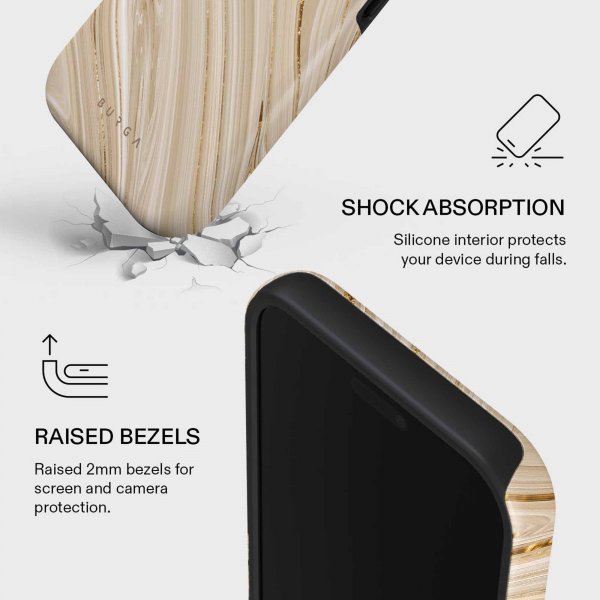 Burga iPhone 17 Pro Tough MagSafe -suojakuori Full Glam