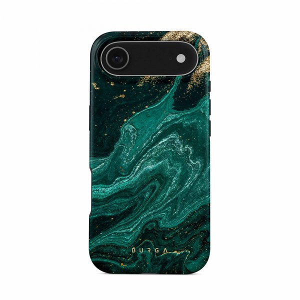 Burga iPhone Air -kuori, Tough MagSafe, Emerald Pool