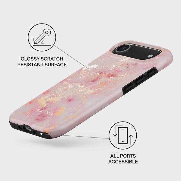 Burga iPhone Air Kuori Tough MagSafe Golden Coral