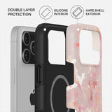 Burga iPhone 17 Pro Max -suojakotelo Tough MagSafe Golden Coral