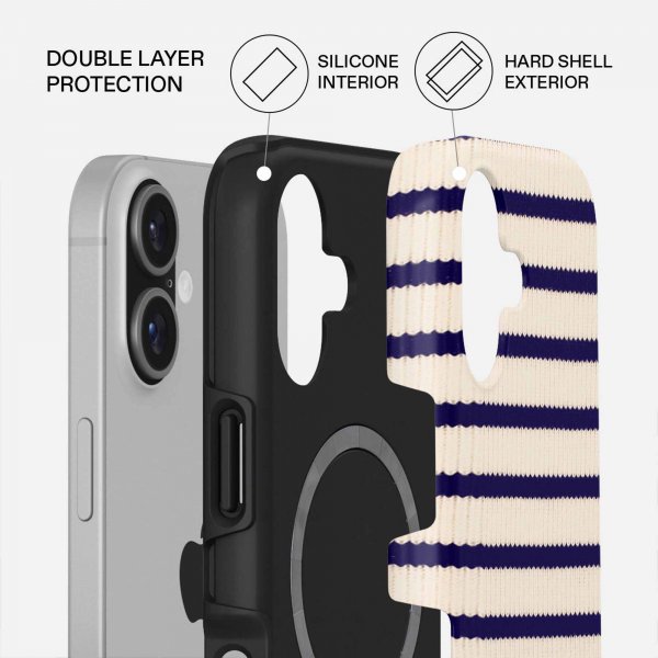 Burga iPhone 17 -suojakuori Tough MagSafe Old Money