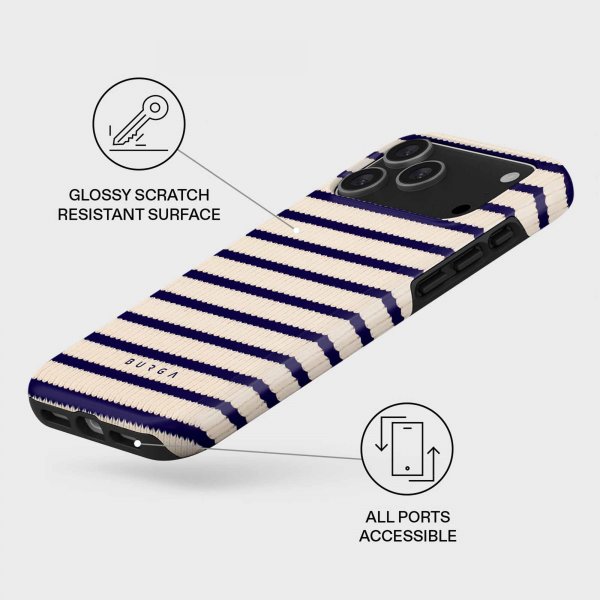 Burga iPhone 17 Pro Max -suojakuori Tough MagSafe Old Money