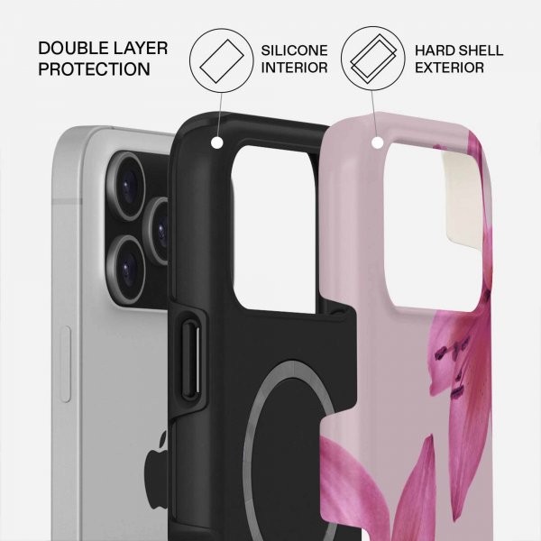 Burga iPhone 17 Pro Max -kuori Tough MagSafe Fragile Beauty