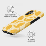Burga iPhone 17 -kuoret Tough MagSafe Lemon Tart