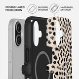 Burga iPhone 17 -suojakuori Tough MagSafe Almond Latte