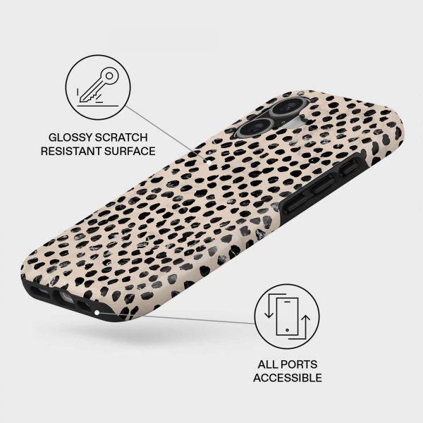 Burga iPhone 17 -suojakuori Tough MagSafe Almond Latte