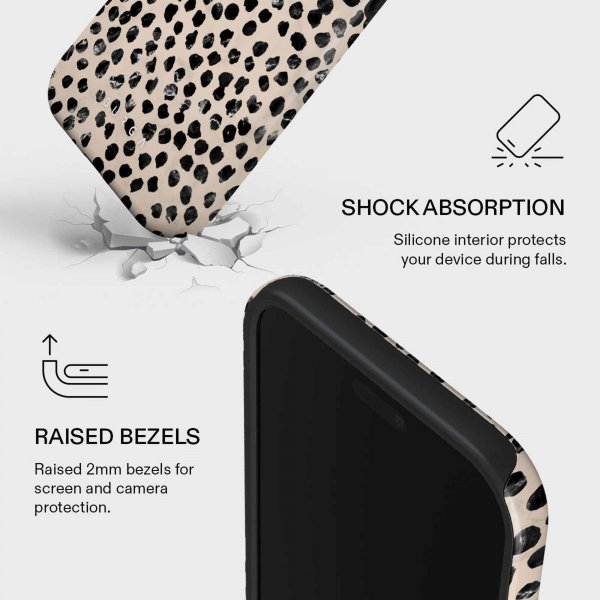 Burga iPhone Air Suojakuori Tough MagSafe Almond Latte
