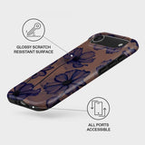 Burga iPhone Air -kuori, Tough MagSafe Velvet Night