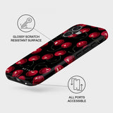 Burga iPhone 17 -suojakuori Tough MagSafe Cherrybomb