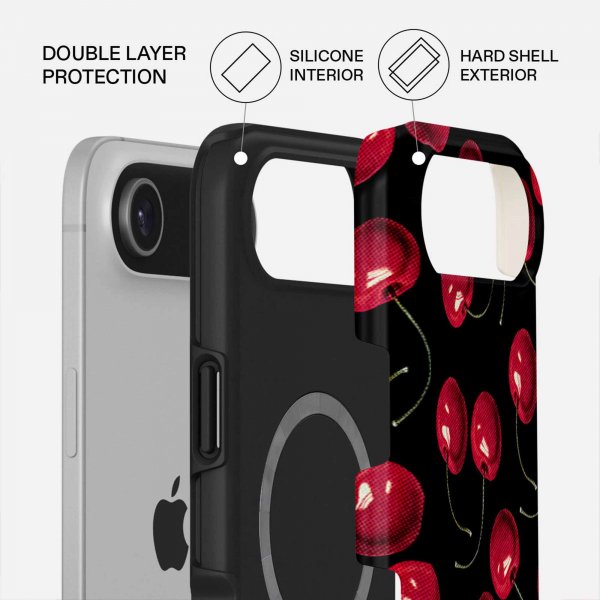 Burga iPhone Air -kuori Tough MagSafe Cherrybomb