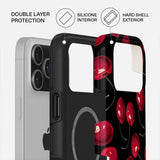 Burga iPhone 17 Pro Tough MagSafe -kuori Cherrybomb