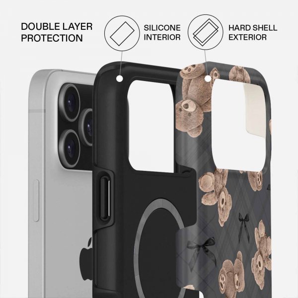 Burga iPhone 17 Pro Max -suojakuori Tough MagSafe BFF