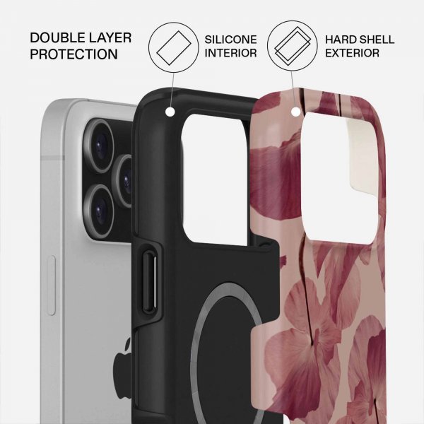 Burga iPhone 17 Pro Max -suojakuori Tough MagSafe Tender Kiss