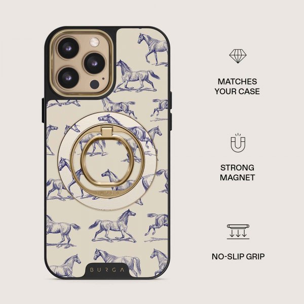 Burga MagSafe-puhelinrengasjalusta Derby Race