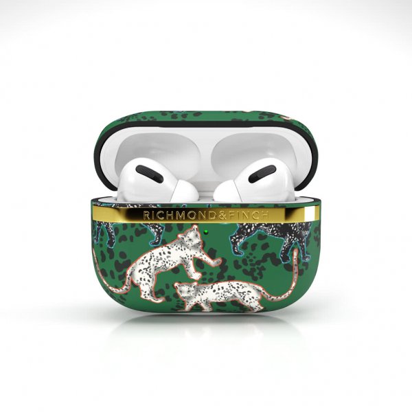 Richmond & Finch AirPods Pro -kuoret Vihreä leopardi