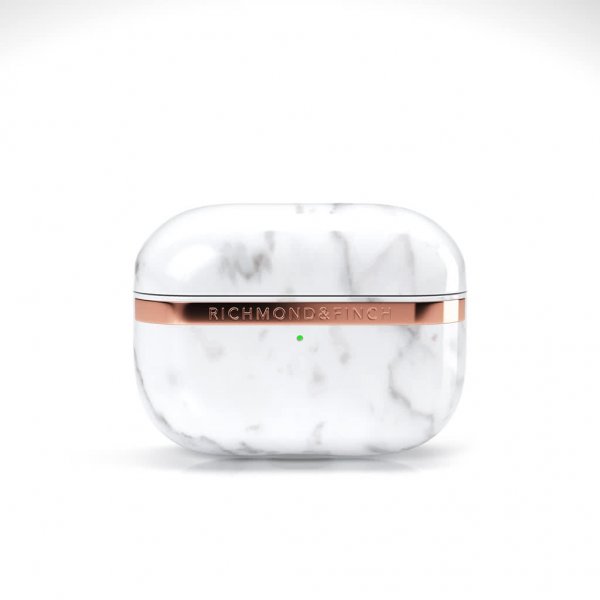 Richmond & Finch AirPods Pro -kuoret White Marble