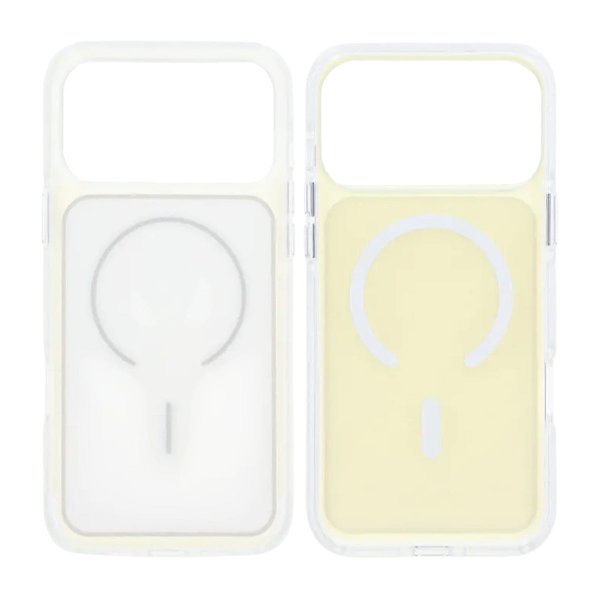 iPhone 17 Pro Max Kuori Bumper MagSafe Valkoinen