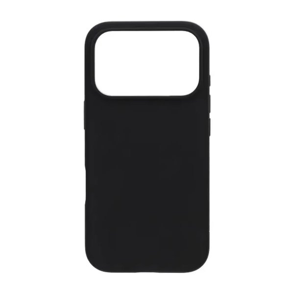 Rvelon iPhone 17 Pro -silikonikuori MagSafella, musta