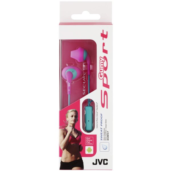 JVC-kuulokkeet ENR15 Sport Mic In-Ear Pink