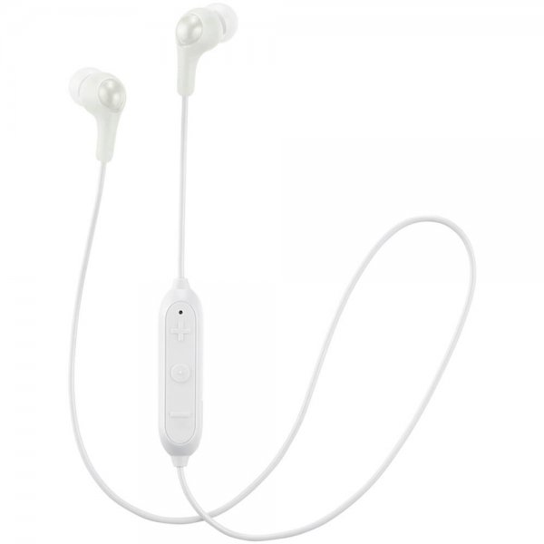 JVC FX9BT Gumy In-Ear -langattomat kuulokkeet mikrofonilla, valkoinen