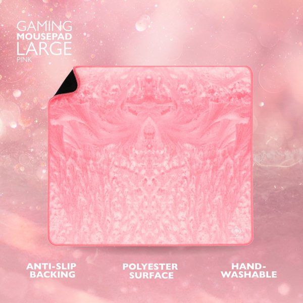 Deltaco Gaming PMP80 Hiirimatto 450x400mm Pinkki