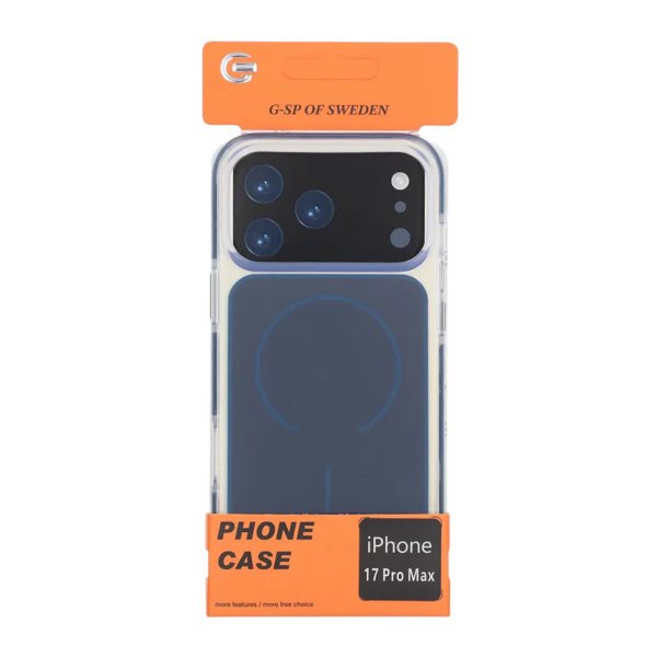 iPhone 17 Pro Max Kuori Bumper MagSafe Sininen