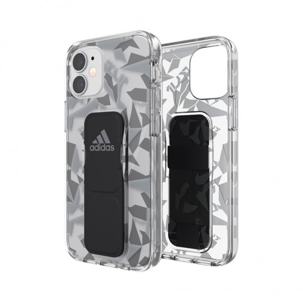Adidas iPhone 12 Mini Kuori SP Grip Case Harmaa