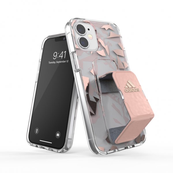 Adidas iPhone 12 Mini Kuori SP Grip Case Pinkki