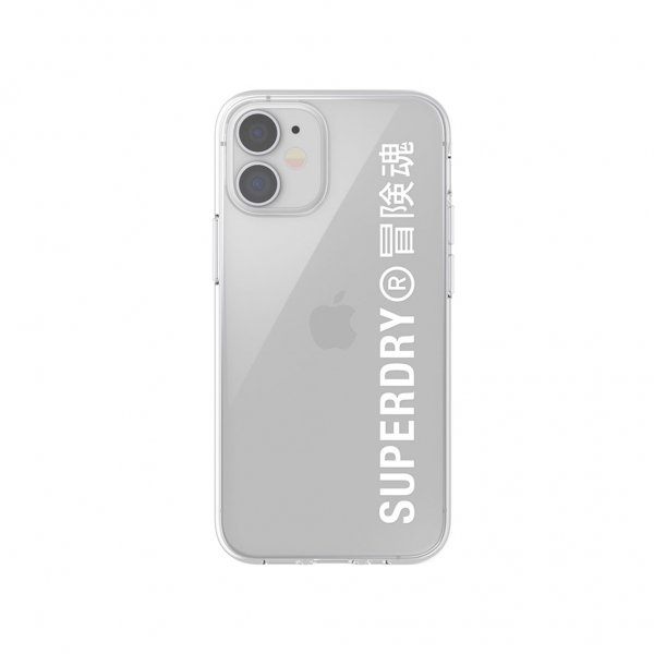 Superdry iPhone 12 Mini Kuori Snap Case Kirkas Valkoinen