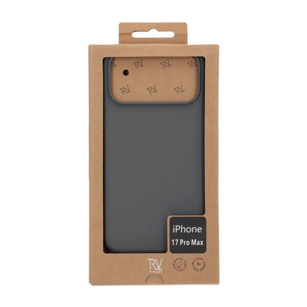 Rvelon iPhone 17 Pro Max Silikonikuori MagSafe Harmaa