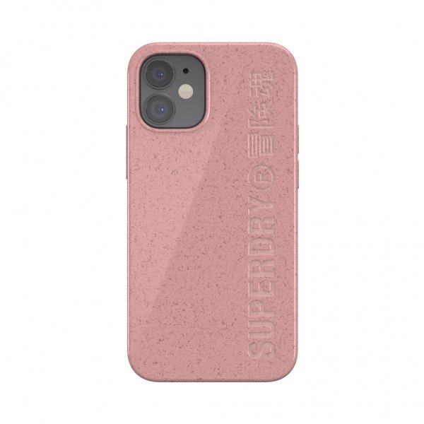 Superdry iPhone 12 Mini Kuori Snap Case Kompostoituvat Materiaalit Rose Pink