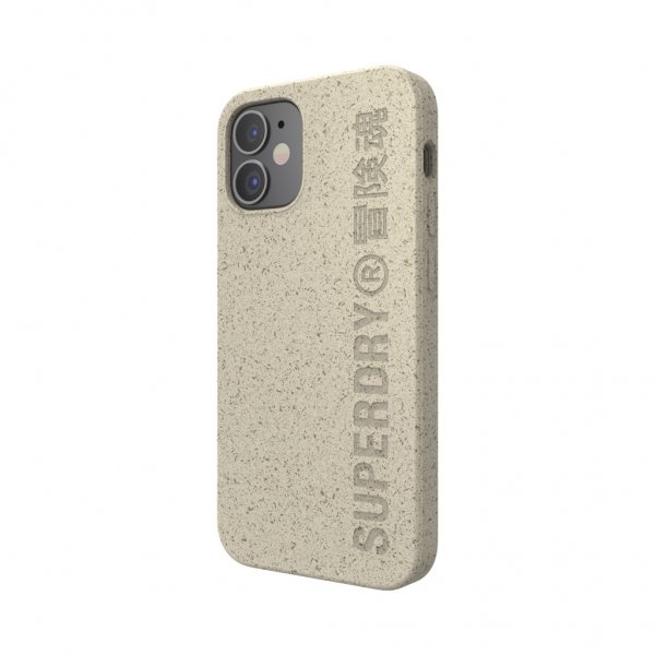 Superdry iPhone 12 Mini Kuori Snap Case Kompostoituvat Materiaalit Beige