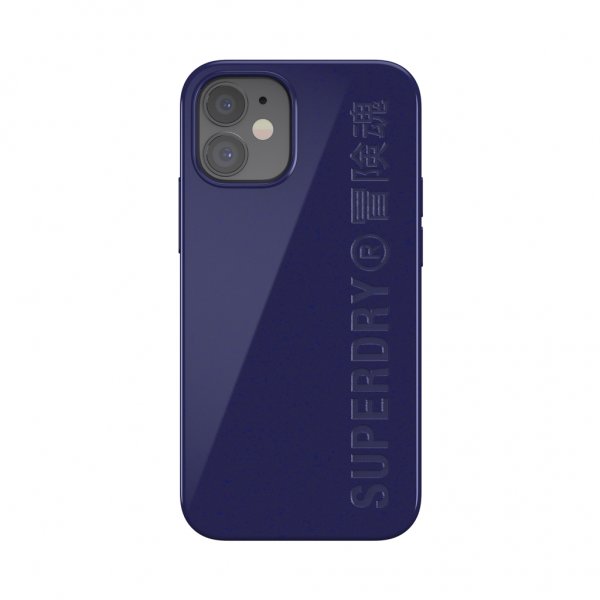 Superdry iPhone 12 Mini Kuori Snap Case Kompostoitavat Materiaalit Laivastonsininen