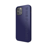 Superdry iPhone 12/iPhone 12 Pro -kuoret Snap Case, kompostoituva materiaali, laivastonsininen