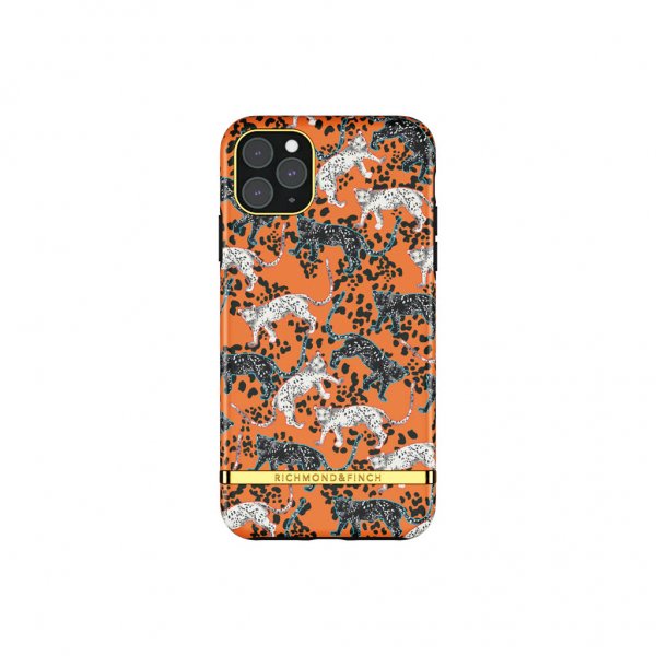 Richmond & Finch iPhone 11 Pro Max Kuori Orange Leopard