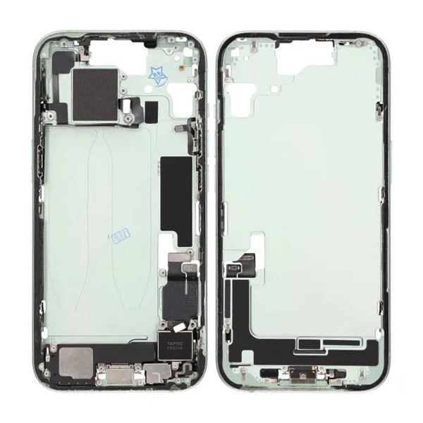 Keskirunko pikkutarvikkeilla iPhone 15:lle - Vihreä OEM