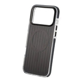 iPhone 17 Pro Max Kuori Korrugoitu MagSafe Musta