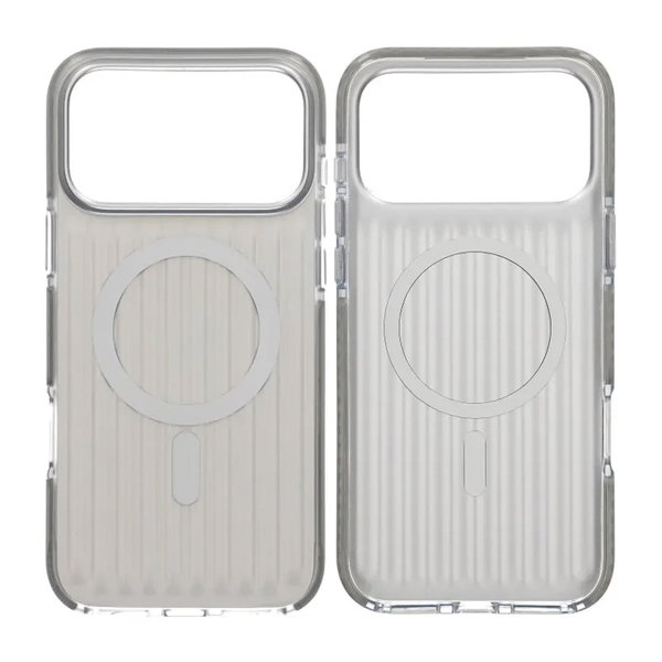 iPhone 17 Pro Max Kuori Uurrettu MagSafe Hopea