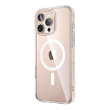 iPhone 16 Pro Max Kuori TPU MagSafe Läpinäkyvä