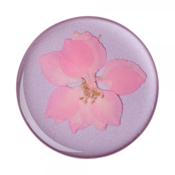 Popsockets PopGrip Pressed Flower Delphinium