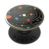 Popsockets PopGrip Enamel Solar flare Musta