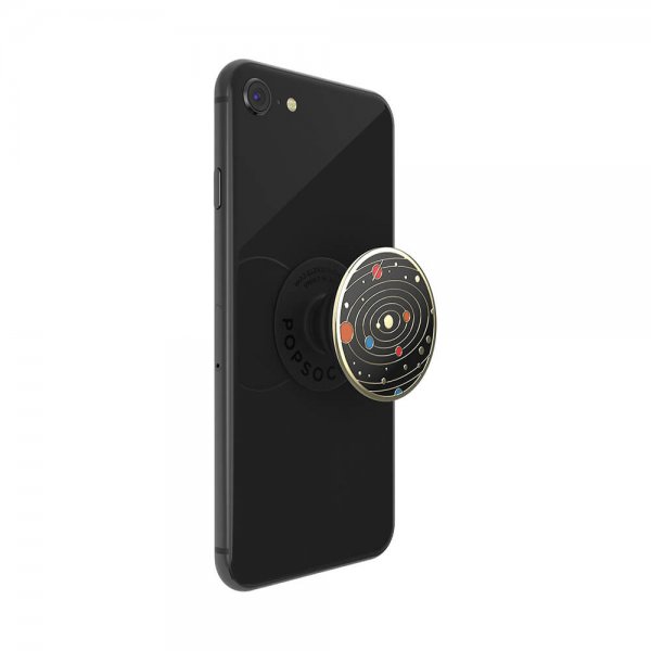 Popsockets PopGrip Enamel Solar flare Musta