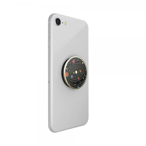 Popsockets PopGrip Enamel Solar flare Musta